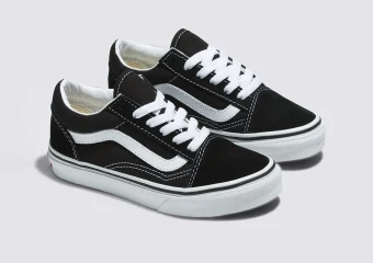 TÊNIS OLD SKOOL INFANTIL BLACK TRUE WHITE