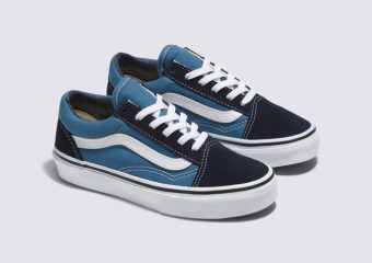 Tênis Old Skool Infantil Navy True White