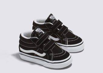 Tênis Sk8-Mid New Black True White Infantil
