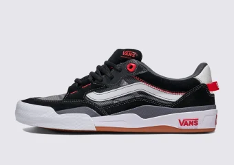 TÊNIS WAYVEE 2.0 SKATE BLACK WHITE/RED