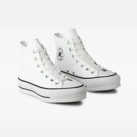 Chuck Taylor All Star Lift Branco couro