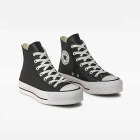 Chuck Taylor All Star Lift Preto Couro