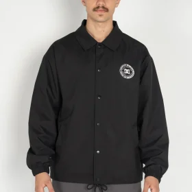 JAQUETA DC SHOES CORPO COACHES PRETO