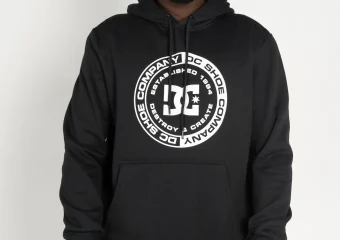 MOLETOM  DC SHOES FECH STAR PILOT PRETO