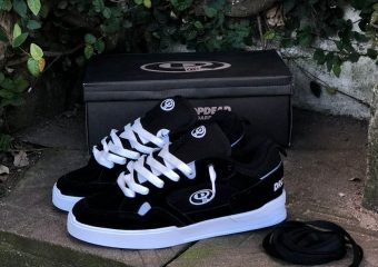 TÊNIS DROP DEAD NINETY   PRETO BRANCO