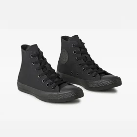 CHUCK TAYLOR ALL STAR MONOCHROME CANVAS PRETO CANO ALTO