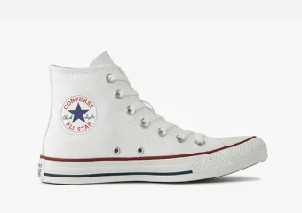 CHUCK TAYLOR ALL STAR BRANCO CANO ALTO