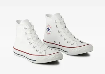 CHUCK TAYLOR ALL STAR BRANCO CANO ALTO