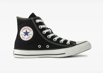 CHUCK TAYLOR ALL STAR PRETO CANO ALTO