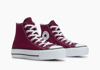 Chuck Taylor All Star Lift Canvas Bordo