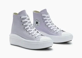 TÊNIS CONVERSE CHUCK TAYLOR ALL STAR MOVE HI SEASONAL LILÁS FOSCO