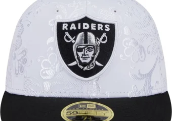 Boné 59FIFTY Fitted Low Profile Las Vegas Raiders 59FIFTY Day 2025