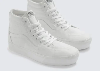 TÊNIS SK8-HI PLATAFORMA TRUE WHITE