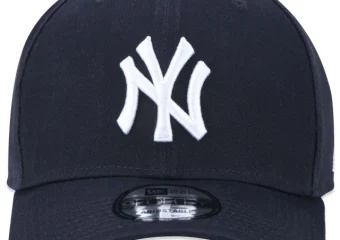 Boné 9FORTY MLB New York Yankees Aba Curva Azul Marinho