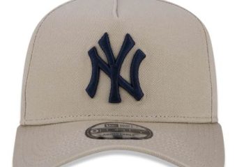 Boné 9FORTY A-Frame MLB New York Yankees Bege
