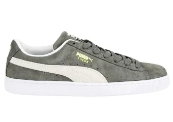 TÊNIS PUMA SUEDE CLASSIC CAST IRON/WHITE