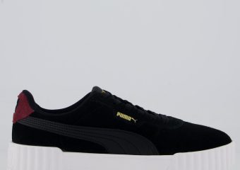 Tênis Puma Feminino Carina 3.0 Sd Bdp Preto / Bordô