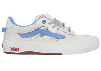 TÊNIS VANS WAYVEE 2.0 SKATE BLANC DE BLANC/AZURE BLUE
