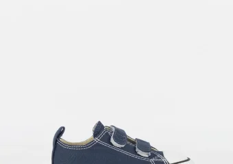 TÊNIS CONVERSE KIDS CHUCK TAYLOR ALL STAR 2V OX MARINHO TECIDO