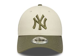 NEW YORK YANKEES MLB SIDEPATCH LIGHT BEIGE 9FORTY ADJUSTABLE CAP