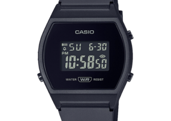 RELÓGIO DE PULSO CASIO STANDARD DIGITAL CAIXA RESINA PRETA PULSEIRA PRETA PULSEIRA RESINA PRETA