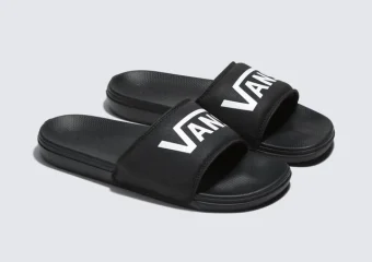 CHINELO SLIDE VANS/ BLACK