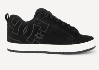 TÊNIS DC SHOES COURT GRAFFIK SE BLACK