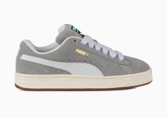 TÊNIS PUMA SUEDE XL GRAYECHO/WHITE/GOLD